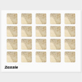 South Carolina Map door Arrowsmith Vierkante Sticker (Vel)