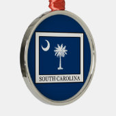 South Carolina Metalen Ornament (Rechts)