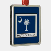 South Carolina Metalen Ornament (Rechts)