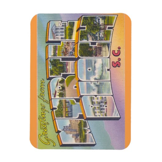 South Carolina, Myrtle Beach Magnet Magneet (Verticaal)