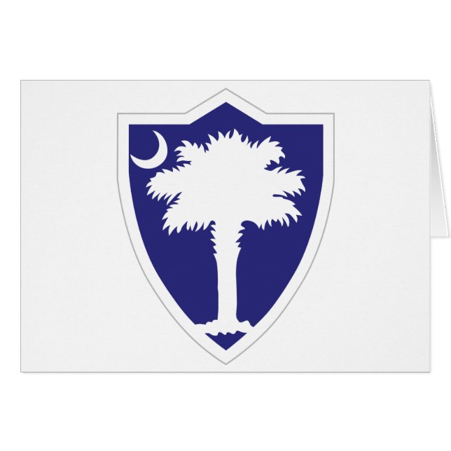 South Carolina National Guard (Voorkant Horizontaal)