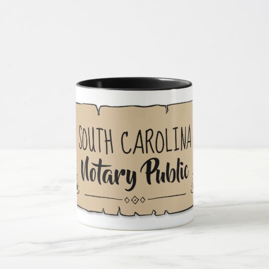 South Carolina Noteerbare Public Scroll Feather Qu Mok (Midden)