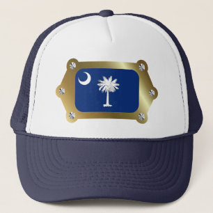 South Carolina omlijst Vlag Pet