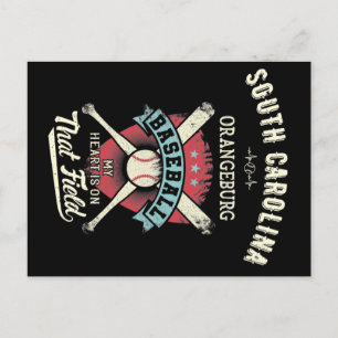 South Carolina Orangeburg Baseball Briefkaart
