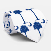 South Carolina Palmetto en Crescent Moon Stropdas (Opgerold)