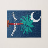 South Carolina Palmetto Legpuzzel (Horizontaal)
