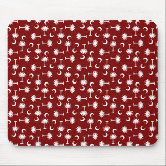 South Carolina Palmetto Moon Flag Garnet Muismat