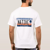 South Carolina Palmetto Native T-shirt (Achterkant)