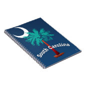 South Carolina Palmetto Notitieboek (Rechterzijde)
