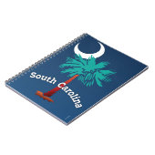 South Carolina Palmetto Notitieboek (Linkerzijde)