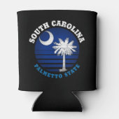 SOUTH CAROLINA PALMETTO STATE FLAG BLIKJESKOELER (Achterkant)