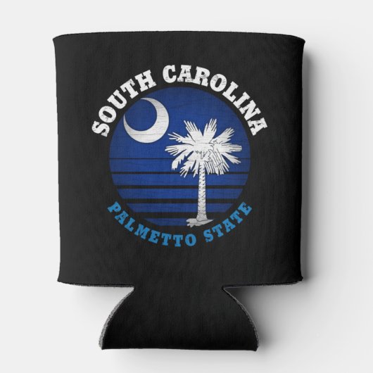 SOUTH CAROLINA PALMETTO STATE FLAG BLIKJESKOELER (Achterkant)