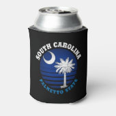 SOUTH CAROLINA PALMETTO STATE FLAG BLIKJESKOELER (Blikje Achterkant)