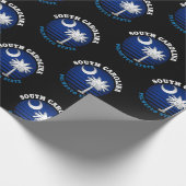 SOUTH CAROLINA PALMETTO STATE FLAG CADEAUPAPIER (Hoek)