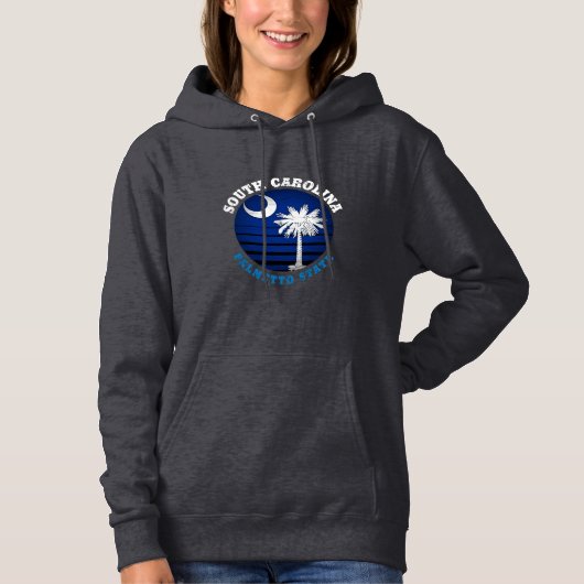 SOUTH CAROLINA PALMETTO STATE FLAG HOODIE (Voorkant)
