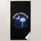 SOUTH CAROLINA PALMETTO STATE FLAG STRANDLAKEN (Voorkant)
