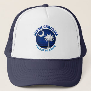 SOUTH CAROLINA PALMETTO STATE FLAG TRUCKER HAT TRUCKER PET