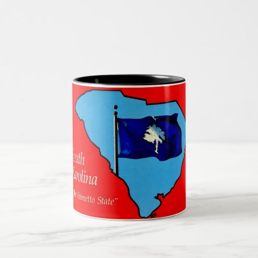 South Carolina - Palmetto State Postcard Mok (Center)
