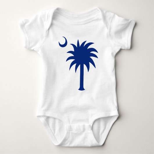 South Carolina Palmetto Tree Romper (Voorkant)