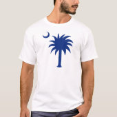 South Carolina Palmetto Tree T-shirt (Voorkant)