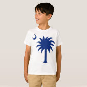 South Carolina Palmetto Tree T-shirt (Voorkant volledig)