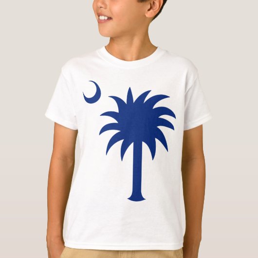 South Carolina Palmetto Tree T-shirt (Voorkant)