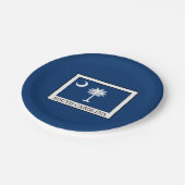 South Carolina Papieren Bordje (Gekanteld)