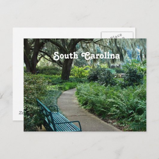 South Carolina Park Briefkaart (Voorkant / Achterkant)