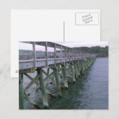 South Carolina Pier Briefkaart (Voorkant / Achterkant)