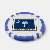South Carolina Pokerchips (Enkel)