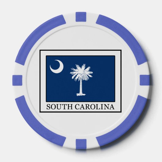 South Carolina Pokerchips (Voorkant)