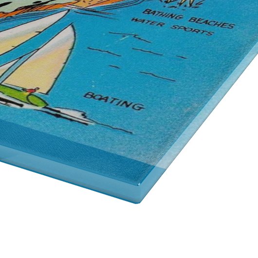 South Carolina Postcard  Snijplank (Hoek)