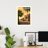  South Carolina Poster (Thuiskantoor)