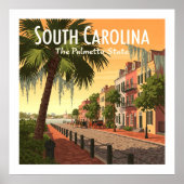  South Carolina Poster (Voorkant)