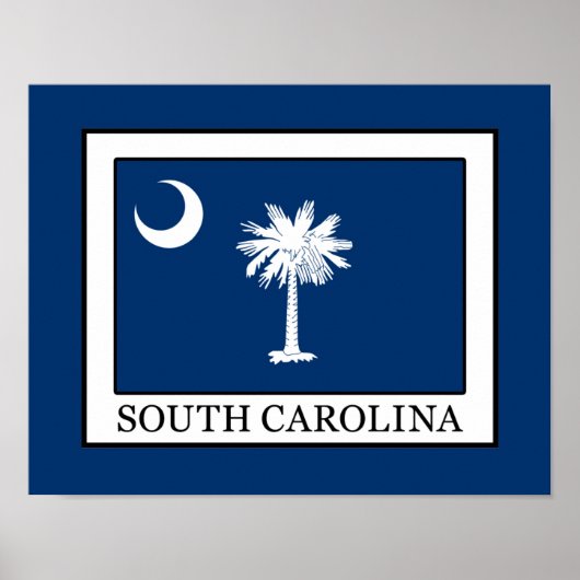 South Carolina Poster (Voorkant)