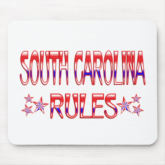 South Carolina-regels Muismat (Voorkant)