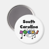 South Carolina Rocks Magneet (Voorkant / Achterkant)