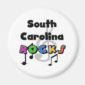 South Carolina Rocks Magneet (Voorkant)
