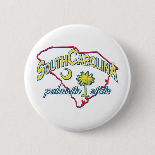 South Carolina Ronde Button 5,7 Cm (Voorkant)