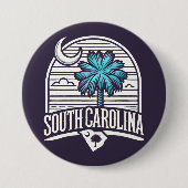 South Carolina Ronde Button 7,6 Cm (Voorkant)