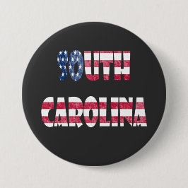 South Carolina Ronde Button 7,6 Cm