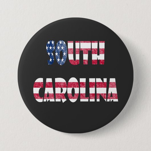 South Carolina Ronde Button 7,6 Cm (Voorkant)