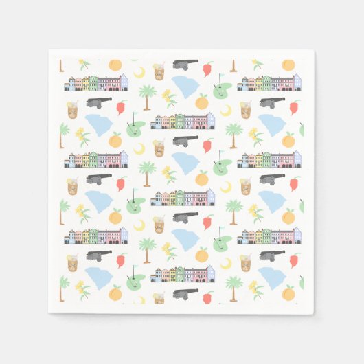 South Carolina servetten (Voorkant)