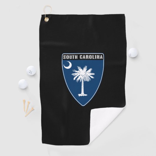 South Carolina Shield Golfhanddoek (Insitu)