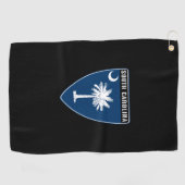 South Carolina Shield Golfhanddoek (Horizontaal)