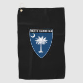 South Carolina Shield Golfhanddoek (Voorkant)