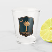 South Carolina Shot Glas (Voorkant)