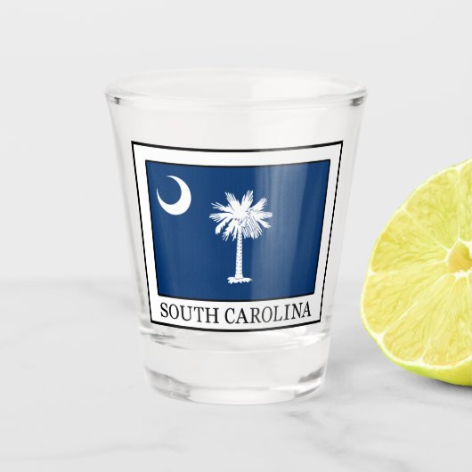 South Carolina Shot Glas (Voorkant)
