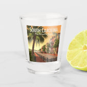 South Carolina Shot Glas (Voorkant)