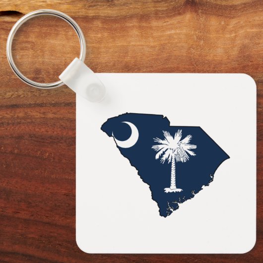 South Carolina Sleutelhanger (Voorkant)